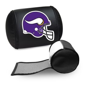 Minnesota Vikings Helmet Logo Panel (Logo Panel Size: 30" Panel with Display Pillow)